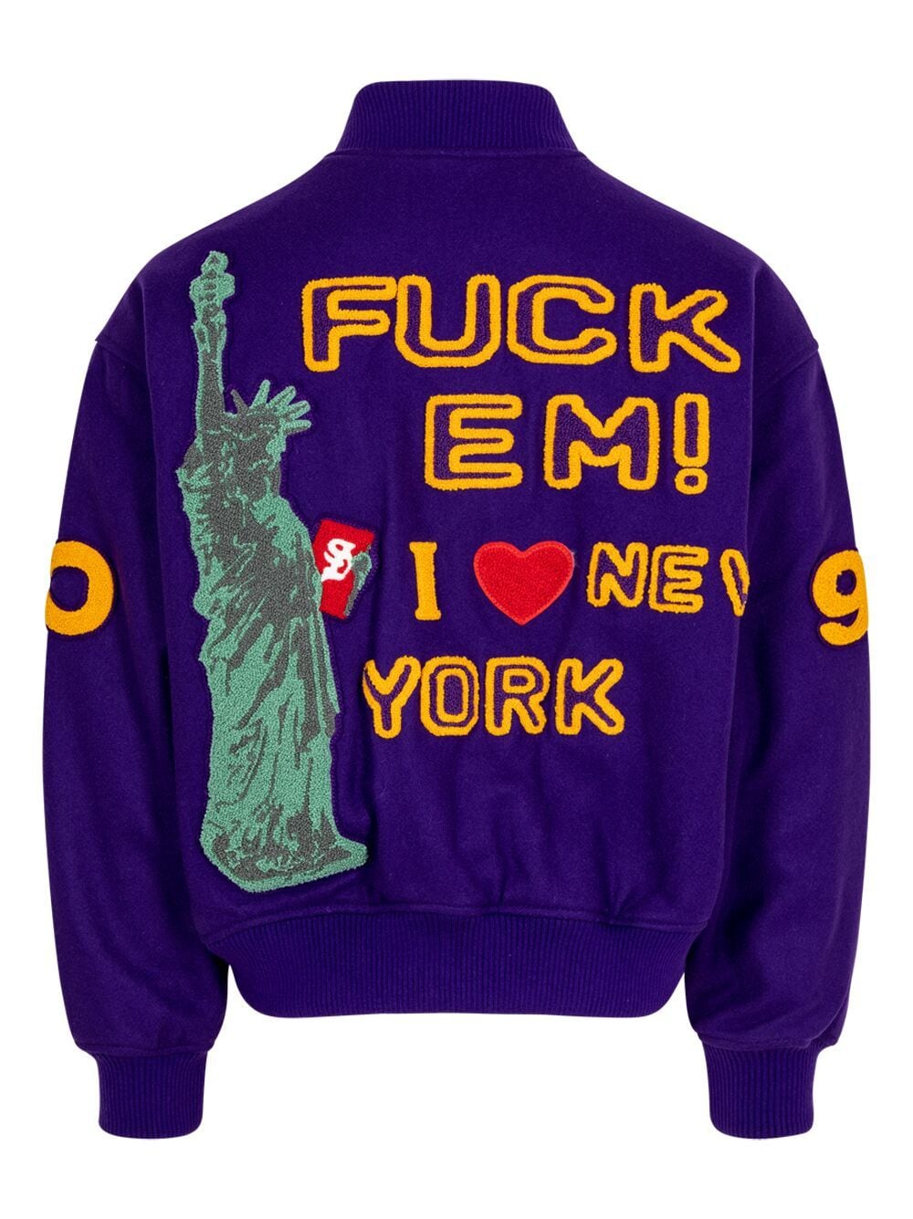 Supreme Tourist "Purple" Varsity Jacket